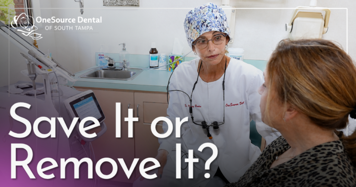 Save it of Remove it? Patient consulting with doctor